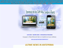 Tablet Screenshot of gamalba.it